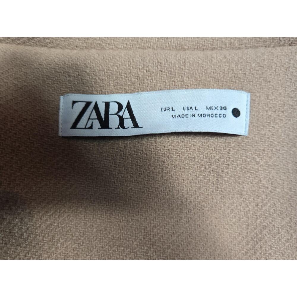 Zara Tan Women's Coat - Picture 2 of 14